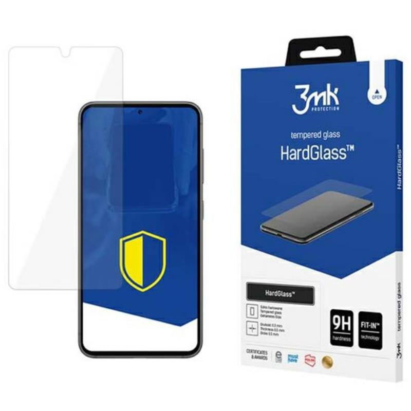 3mk HardGlass – grūdintas stiklas, skirtas „Samsung Galaxy S23 5G“