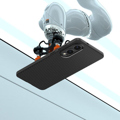 Spigen Liquid Air – dėklas, skirtas „Samsung Galaxy S25 Edge“ (matinis juodas)