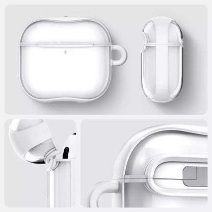 Spigen Ultra Hybrid – Dėklas Apple AirPods 4 (Jet White)