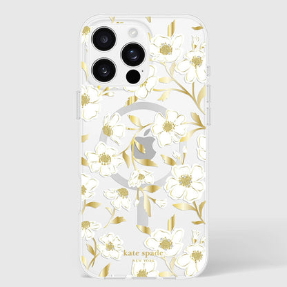 Kate Spade New York Protective Gems MagSafe – dėklas, skirtas iPhone 16 Pro Max (Sunshine Floral)