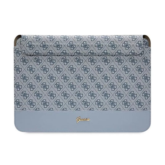 Guess 4G Stripe Metal Logo kompiuterio dėklas – 14 colių nešiojamojo kompiuterio dėklas (mėlynas)