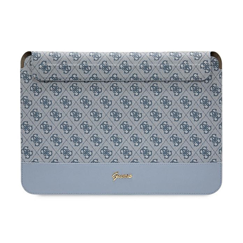 Guess 4G Stripe Metal Logo kompiuterio dėklas – 14 colių nešiojamojo kompiuterio dėklas (mėlynas)