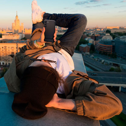 Spigen Rugged Armor – dėklas, skirtas Samsung Galaxy S23 (matinė juoda)