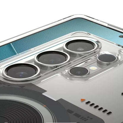 Spigen Ultra Hybrid Mag MagSafe – dėklas, skirtas „Samsung Galaxy S25 Ultra“ (Neo One)