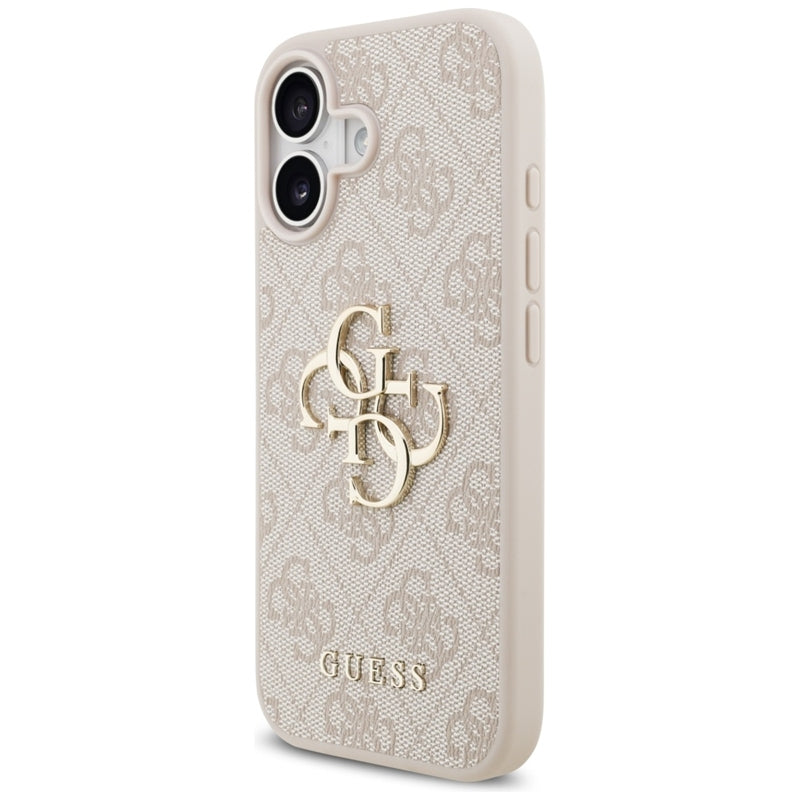Guess 4G Big Logo dėklas iPhone 17 (rožinis)