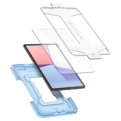 Spigen GLAS.TR EZ FIT - Grūdintas stiklas, skirta Samsung Galaxy Tab S9 11" / S9 FE / S10 FE / S10 Lite 10.9" X710 / X716B / X510 / X516B / X520 / X526 / X400 / X406B