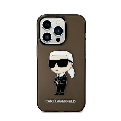 Karl Lagerfeld IML NFT Ikonik – dėklas, skirtas iPhone 14 Pro Max (juodas)