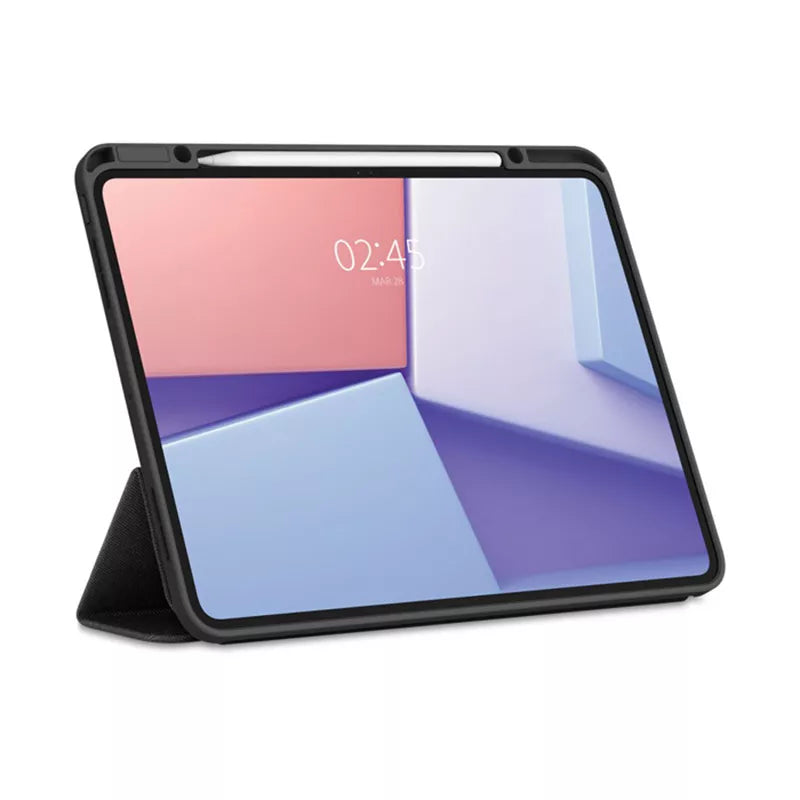 Spigen Urban Fit – dėklas, skirtas iPad Pro 13" (M4, 2024) (juodas)