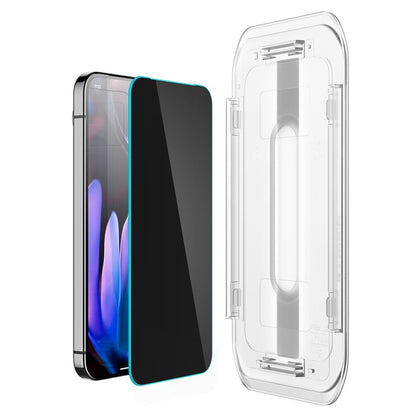 Spigen GLAS.TR EZ FIT Privacy 2 vnt. – Grūdintas stiklas su privatumo filtru, skirtas Google Pixel 9 Pro XL (2 vnt.)