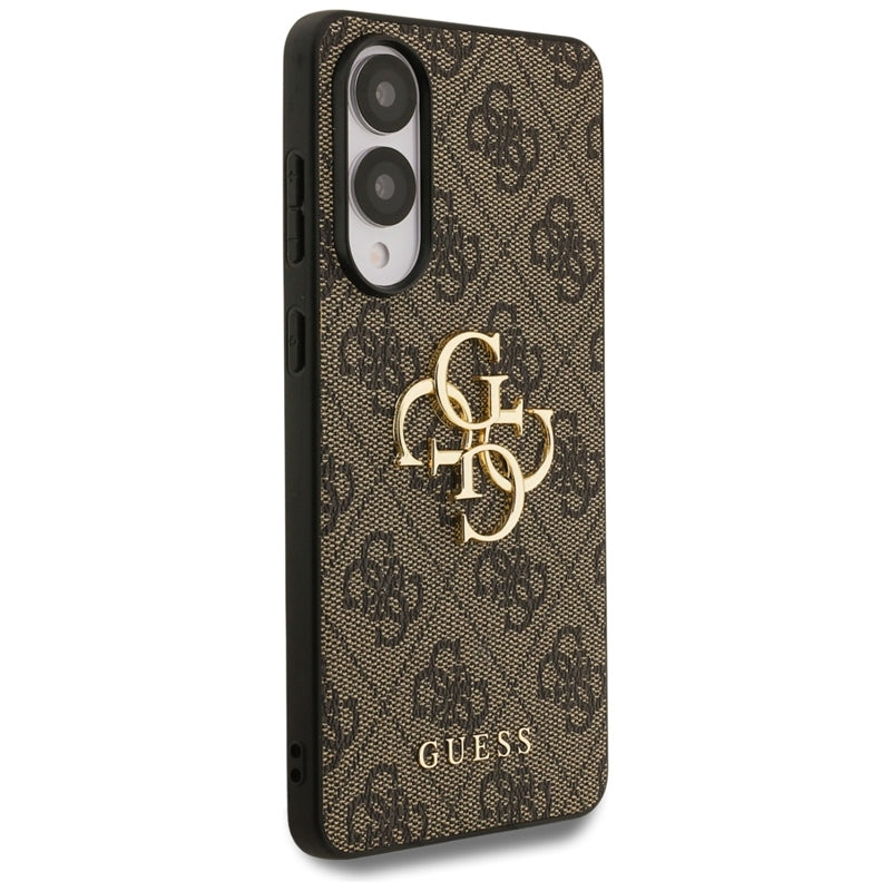 Guess Big 4G Logo Classic Logo - dėklas Samsung Galaxy S25 Edge (ruda)