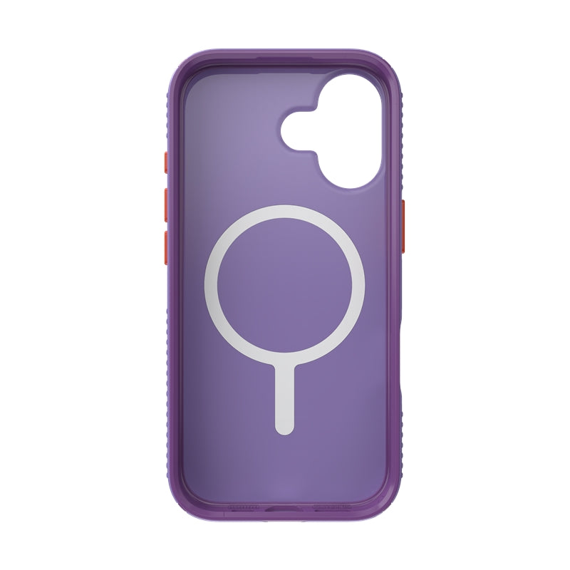 Speck Presidio Lux Grip MagSafe - iPhone 17 dėklas (Purple Fade/Magic Purple/New Poppy)