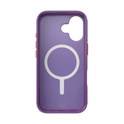 Speck Presidio Lux Grip MagSafe - iPhone 17 dėklas (Purple Fade/Magic Purple/New Poppy)