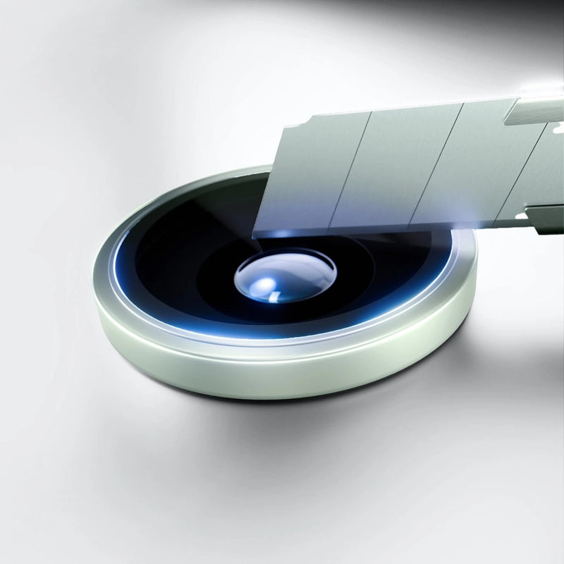 3mk HARDY Pro apsauga objektyvui - Kameros objektyvo stiklas, skirtas iPhone 17 Pro / iPhone 17 Pro Max (Juodas)