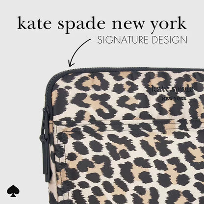 Kate Spade New York Pūstas dėklas – MacBook Pro 14 colių / nešiojamojo kompiuterio 14 colių dangtelis (klasikinis leopardas)