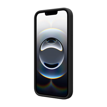 Crong Color Cover Magnetic – dėklas iPhone 16e MagSafe (juodas)