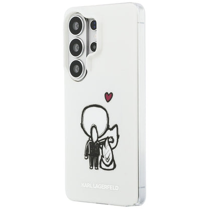 Karl Lagerfeld IML Karl & Choupette MagSafe dėklas - Samsung Galaxy S26 Ultra (Skaidrus)