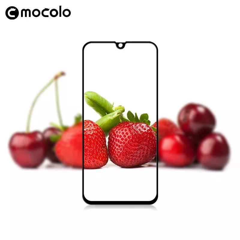 Mocolo 3D 9H Full Glue - visą ekraną dengianti ekrano apsauga, skirta Samsung Galaxy A40 (juoda)