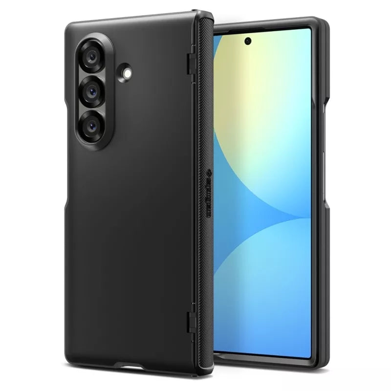 Spigen Slim Armor Pro Mag MagSafe – dėklas, skirtas „Samsung Galaxy Z Fold 7“ (juodas)