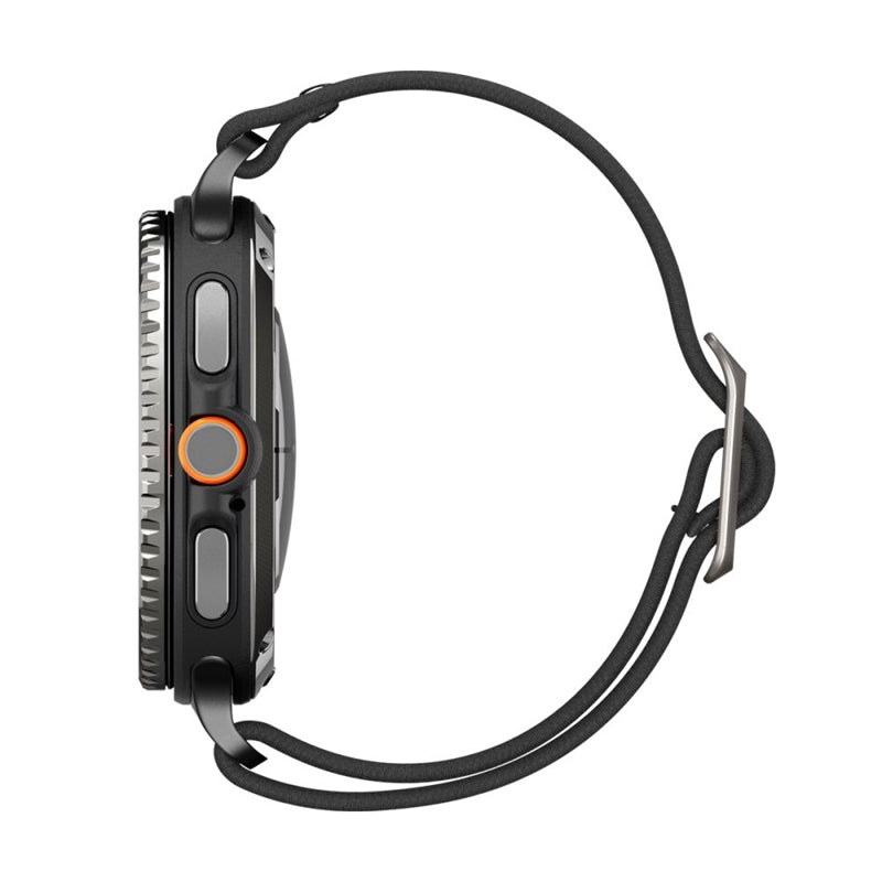 Spigen Fit Lite - Dirželis, skirtas Samsung Galaxy Watch 8 / 8 Classic 40 / 44 / 46 mm (Juodas)