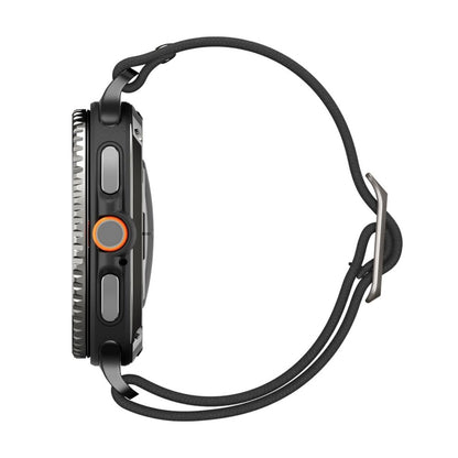 Spigen Fit Lite - Dirželis, skirtas Samsung Galaxy Watch 8 / 8 Classic 40 / 44 / 46 mm (Juodas)