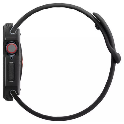 Spigen Caseology Vault – „Apple Watch 10“ 46 mm dėklas (matinė juoda)