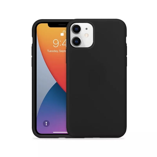 Crong Color Cover – Lankstus dėklas „iPhone 11“ (juodas)