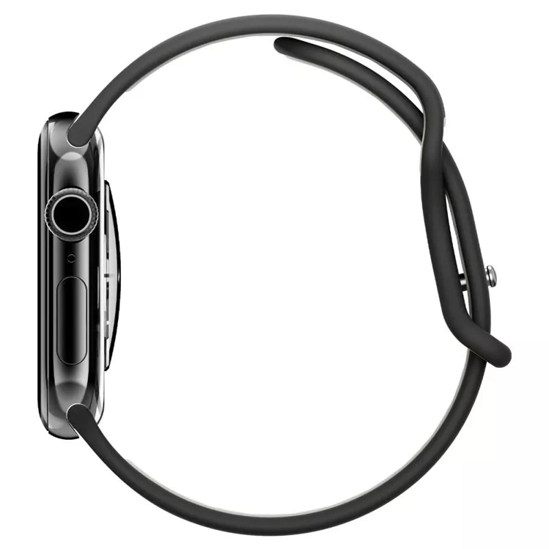 Spigen Nano Pop - Dirželis Apple Watch 44/45/46/49 mm (Juodosios sezamo)