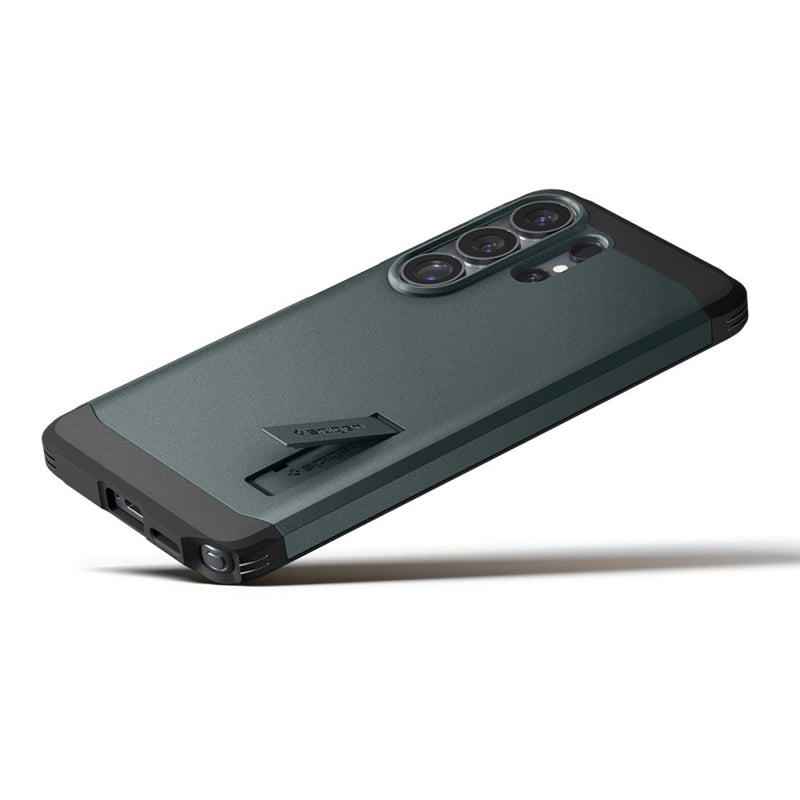 Spigen Tough Armor MagSafe – dėklas, skirtas Samsung Galaxy S26 Ultra (Abyss Green)