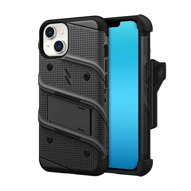 ZIZO BOLT serijos dėklas iPhone 14 (juodas)