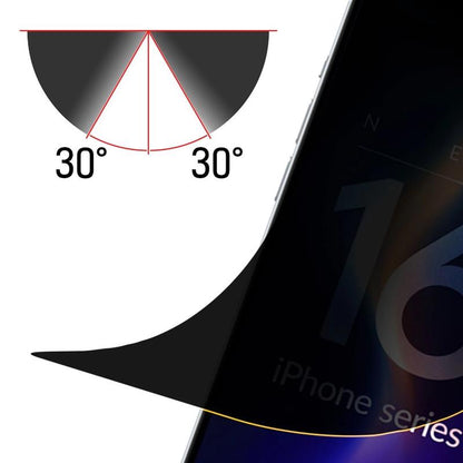 3mk Silky Matt Privacy – matinė privatumo plėvelė, skirta iPhone 16 Pro
