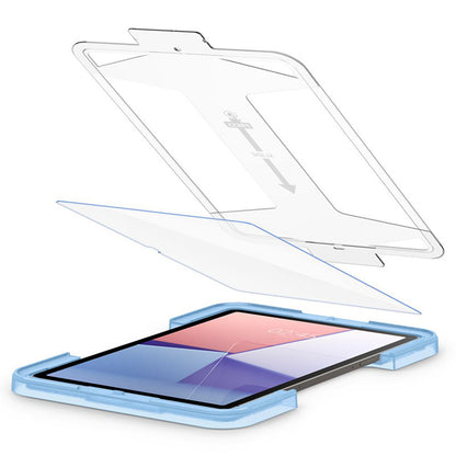 Spigen GLAS.TR EZ FIT - Grūdintas stiklas, skirta Samsung Galaxy Tab S9 11" / S9 FE / S10 FE / S10 Lite 10.9" X710 / X716B / X510 / X516B / X520 / X526 / X400 / X406B
