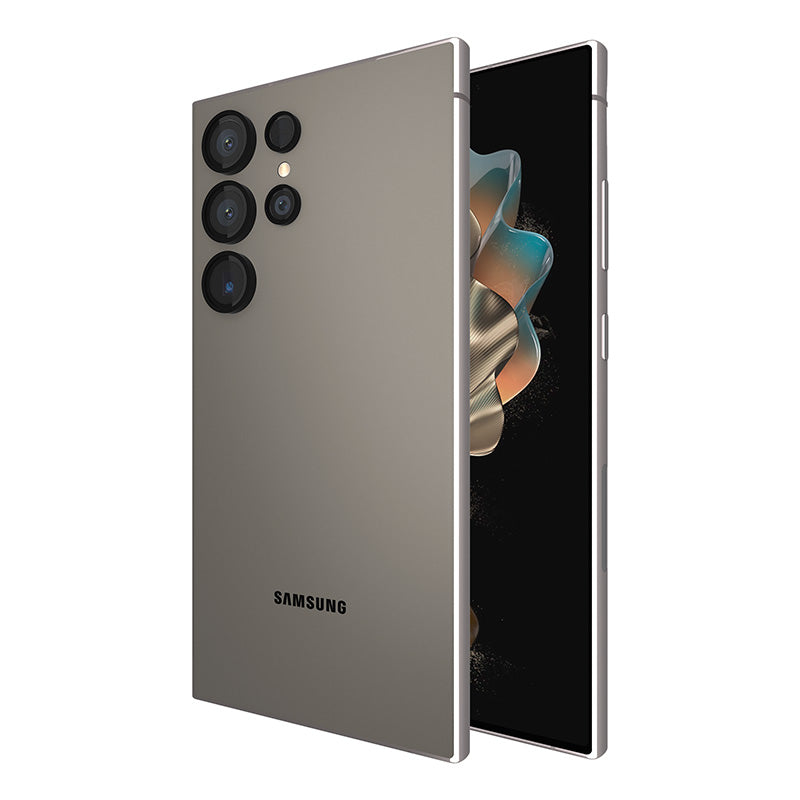 Case-Mate aliuminio žiedinis lęšių apsaugos stiklas – apsauginis stiklas Samsung Galaxy S24 Ultra kameros lęšiui (juodas)