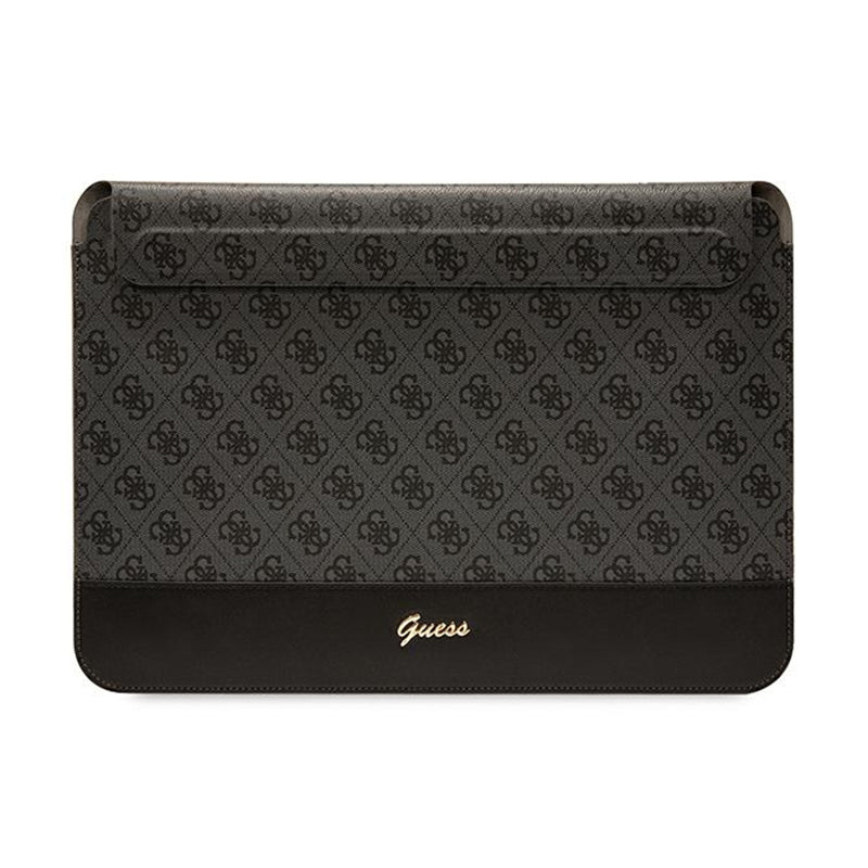 Guess 4G Stripe Metal Logo kompiuterio dėklas - 14 colių nešiojamojo kompiuterio dėklas (juodas)