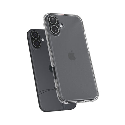 Spigen Ultra Hybrid – dėklas iPhone 16 (šviesiai skaidrus)