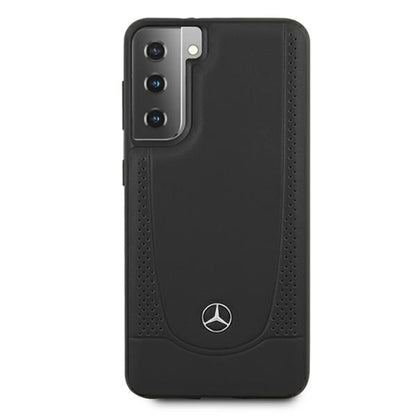 Mercedes Leather Urban Line – dėklas Samsung Galaxy S21+ (juodas)