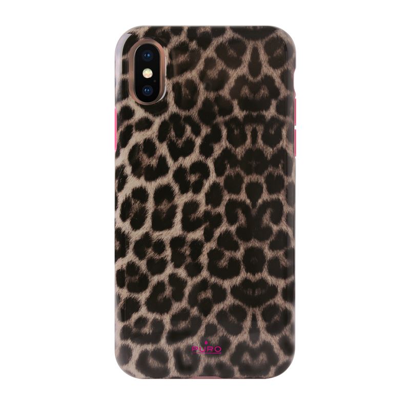 PURO Glam Leopard dangtelis – dėklas, skirtas „iPhone Xs Max“ (Leo 2)