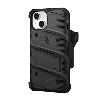 ZIZO BOLT serijos dėklas iPhone 14 (juodas)