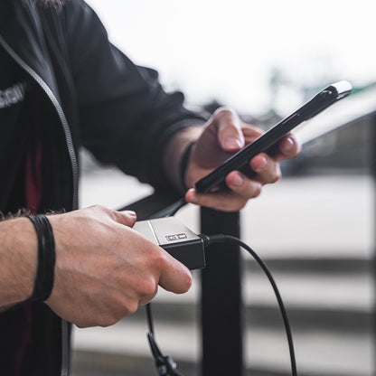 Mobilusis įkroviklis Green Cell GC PowerPlay20 20000mAh su greituoju įkrovimu, 2x USB Ultra Charge ir 2x USB-C Power Delivery 18W