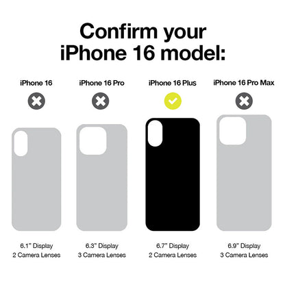 Incase Slim Case MagSafe – iPhone 16 Plus dėklas (Juodas)