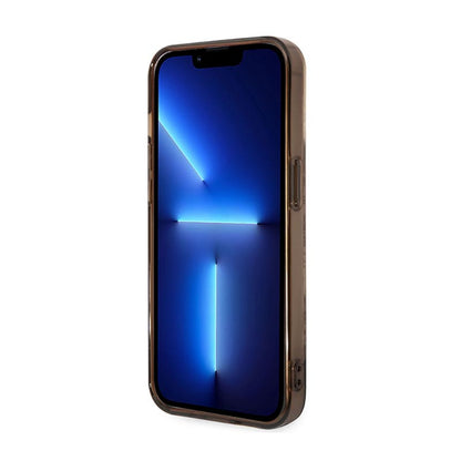 Guess Porcelain Collection – dėklas, skirtas iPhone 14 Pro (ochra)