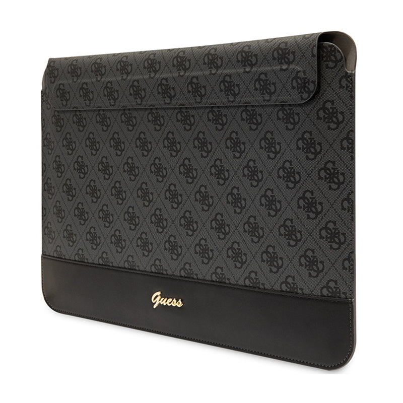 Guess 4G Stripe Metal Logo kompiuterio dėklas - 14 colių nešiojamojo kompiuterio dėklas (juodas)