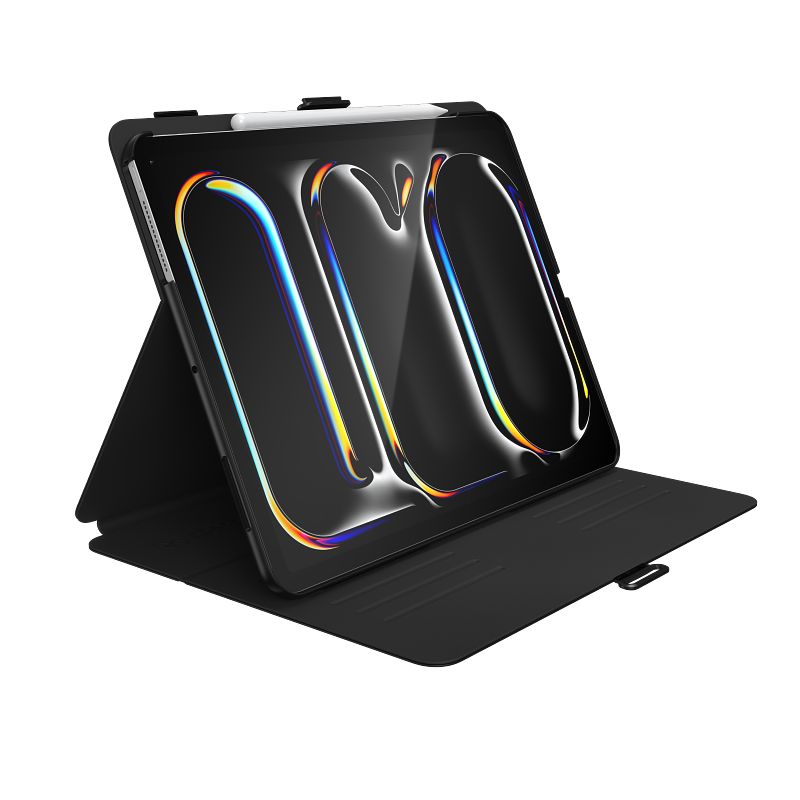 Speck Balance Folio – dėklas, skirtas iPad Pro 13" M5 (2025) / iPad Pro 13" M4 (2024) (juodas)