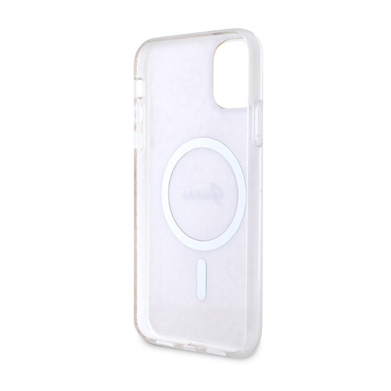 Guess 4G MagSafe – dėklas iPhone 11 (rožinė)