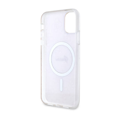 Guess 4G MagSafe – dėklas iPhone 11 (rožinė)