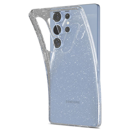 Spigen Liquid Crystal Glitter – dėklas Samsung Galaxy S25 Ultra (skaidrus)