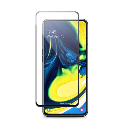 Crong 7D Nano Flexible Glass – visiškai padengiantis hibridinis ekrano apsauga 9H Samsung Galaxy A80 / A90