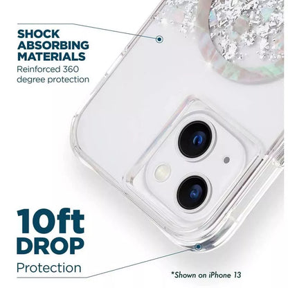 Case-Mate Karat MagSafe – dėklas su perlamutro dekoru iPhone 14 Plus (A Touch of Pearl)