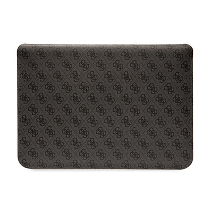 Guess 4G Stripe Metal Logo kompiuterio dėklas - 14 colių nešiojamojo kompiuterio dėklas (juodas)