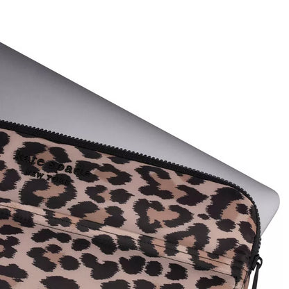 Kate Spade New York Pūstas dėklas – MacBook Pro 14 colių / nešiojamojo kompiuterio 14 colių dangtelis (klasikinis leopardas)