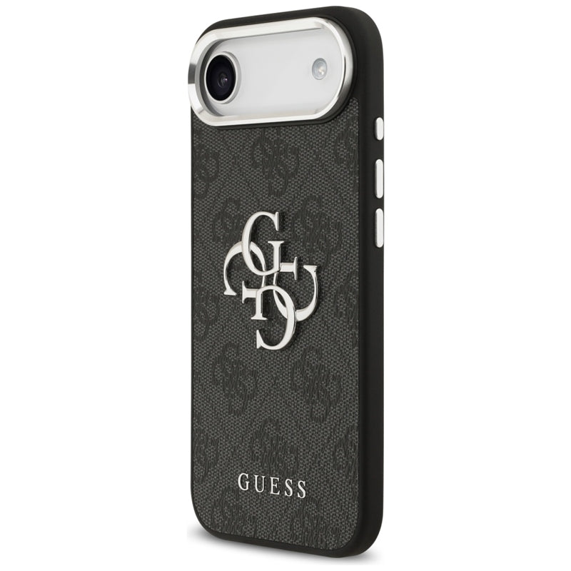 Guess 4G Big 4G Classic Logo dėklas iPhone Air (Juoda / Sidabrinė)